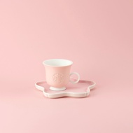 Starbucks Pink Cherry Blossom Mug With Saucer 8oz