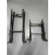 Mild steel J-bolt & and nuts M14 / M16 Concrete Footing For Compound Street Light installation