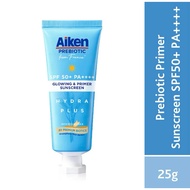 Aiken prebiotic glow sunscreen SPF50 20g