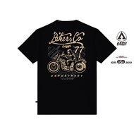 Aerostreet T Shirt Bikers Co 77 Black T-Shirt T-Shirt Tshirt AABAA