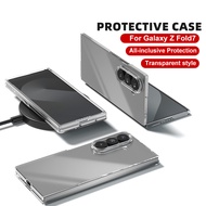 Z Fold 7 Case Clear Matte for Samsung Galaxy Z Fold 7 Case for Galaxy Fold Slim Shockproof Cover for