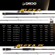 JORAN PANCING GALATAMA DAIDO ALEXA 150 165 180 CM CARBON SOLID FUJI - PUSAT PANCING IKAN