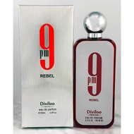 9pm / 9am by Diviloo 9pm Elixer - 9am EDP - 9pm Black - 9am Dive - 9pm Pour Femme - pm Rebel 100ml P