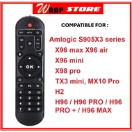Infrared IR Remote Control T95 h96 x88 X96MINI hk1max T95Z T95max S9 MAX S9MAX x96 air X96 MAX X98K