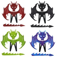 TENB Angel Wings Dragon Costume For Kids Dragon Wing Tail  Set Cosplays Costume Halloween Dragon Cos
