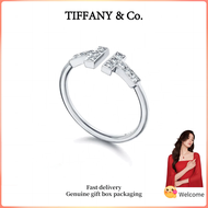 (New) Womens Fashion Ring s925 sterling silver T series Diamond Coil Ring Valentines Day holiday gif