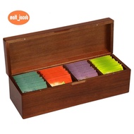 Tea Bag Storage Wood Tea Bag Storage Box Tea Station Organizer Teabag Holder Box for Tea and More