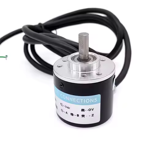 38S6G5-Z Rotary Incremental Encoder 50 100 200 360 400 500 1000P/R 2000PPR A B Z 5-24V DC output NPN