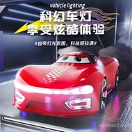 Electric Toy Car Story Car with Light Music Charging Q Version New Energy Spray Drift Remote Control