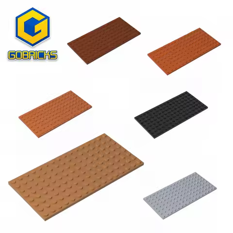 128 Hole Double-sided Building Block Plate Universal 8*16 Points GB 529 Compatible with LEGO 92438 F