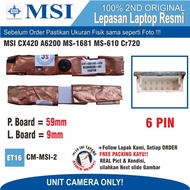 ET16 CM-MSI-2 Webcam Lens Laptop MSI CX420 A6200 MS-1681 MS-610 CR720