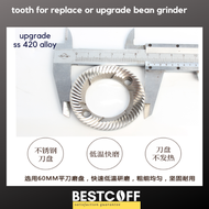 ชุดเฟืองบด เครื่องบดกาแฟไฟฟ้า 600N spare or upgrade burr tooth for coffee grinder 600N