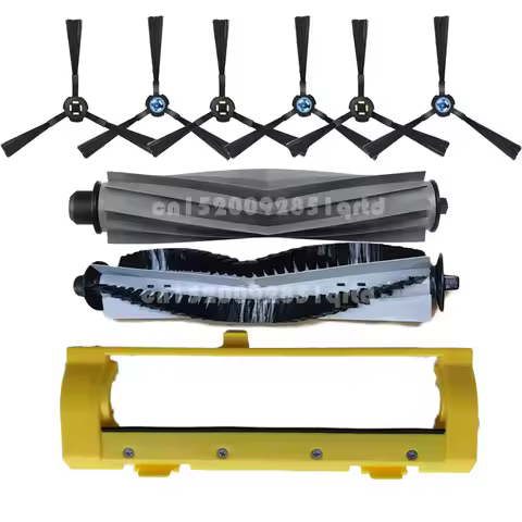 Vacuum Cleaner Roller Main Brush Cover Side Brush for Ilife A80 Pro,S8 Pro,A80 Plus,A80 Max,A8 Max R