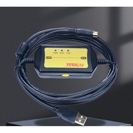 Suitable for Mitsubishi FX2N/1N/1S/FX3U PLC Programming Isolation Type USB-SC09-FX+Download Programm