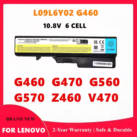 Laptop Battery for LENOVO L09C6Y02 L09L6Y02 L09M6Y02 L09S6Y02 L10C6Y02 L10P6Y22 57Y6454 57Y6455 1210