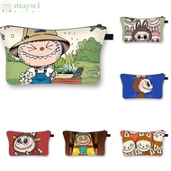 MAYWI Labubu Pencil Bag, Large Capacity Cute Cartoon Pencil Cases, Fashion Stationery Bag