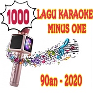 Pendrive USB - 1000 Lagu Karaoke Minus One Terbaik