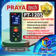 Meteran Laser Digital / Laser Distance Meter / Alat Ukur Jarak Digital 40M 60M 80M 100M 120M PT40S P