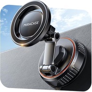 Miracase for MagSafe Car Mount[3600gf Strong Magnet & 89+LBS Suction Base]Vacuum Magnetic Phone Hold