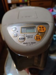 【日本原裝】象印CD-JUF30T 3L微電腦電動熱水瓶1個，二手#22生日慶