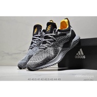 100% Original [PRE-ORDER] Adidas_Shoes Men AlphaBounce HPC AMS 3M Men's Running Shoe Lightweight Sport Sneakers (Grey/Ye