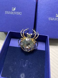 （聖誕節早鳥優惠再降價） Swarovski施華洛世奇晶鑽設計蜘蛛造型胸針