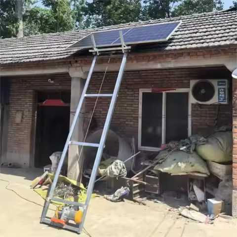 4-20m Sloped version Photovoltaic Panel Lift Electric Small Lifting Glass Door and Window Crane Port