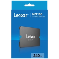 Lexar NQ100 & NS100 2.5" SATA III (6Gb/s) up to 550MB/s read PC Internal Solid Stated Drive INT SSD