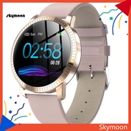 Skym* Outdoor Heart Rate Blood Pressure Monitor Bluetooth-compatible Smart Watch Sport Bracelet