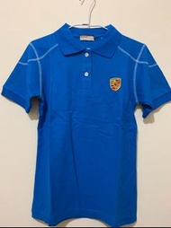 Porsche 保時捷 經典原廠POLO衫 天藍色賽車服 Tshirt 休閒服