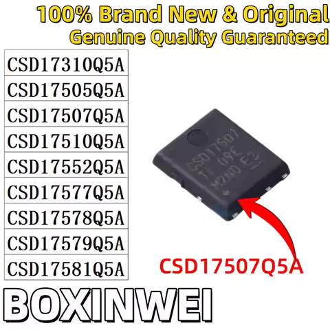 (10piece) CSD17310Q5A CSD17505Q5A CSD17507Q5A CSD17510Q5A CSD17552Q5A CSD17577Q5A CSD17578Q5A CSD175