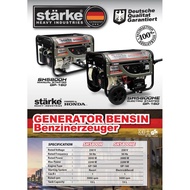 Genset Honda Starke She5800he 2200watt Double Stater / Genset Generat