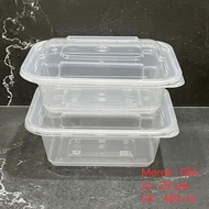THINWALL DM LENGTH 480 ML - 480 ML REC - FOOD CONTAINER - CONTENTS 25 PCS