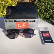 KACAMATA ORIGINAL RAY BAN Erika Sunglasses RB4171 HITAM Polarized 54mm