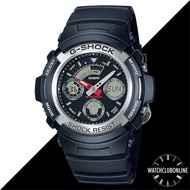 [WatchClubOnline] AW-590-1A Casio G-Shock Recessed Classic Men Casual Sports Watches AW590