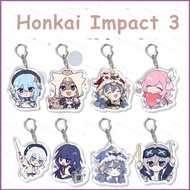 NS3 Honkai Impact 3 Elysia Acrylic Keychain Pendant Bags Accessories Game Peripheral SN3