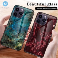 Huawei NOVA 7I 7SE 6SE 5T 4E 3I 3 3E p20 p30 p40 p20lite P30LITE P40LITE PRO Luxury glass marble mobile phone case