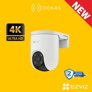 EZVIZ H8c Pro 4K 8MP & H8c 2MP Outdoor Security 360 Pan Tilt WiFi CCTV Camera | AI Human Detection |