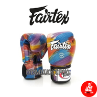 นวมชกมวย หนังแท้ FAIRTEX MUAY THAI BOXING GLOVES BGV1 Impressionism  Training Sparring gloves