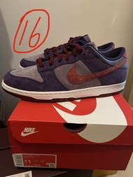 Nike dunk low plum us11