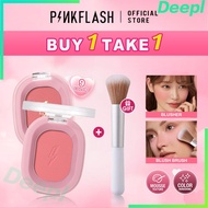 PINKFLASH Blush Soft Powder Face Blusher Palette Naturally Pigmented Waterproof Lasting
