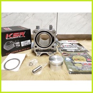 ♠ Cylinder Block "Click i 125,Click 125i" (V1-V2/52.4MM/STD Size) KSR Thailand