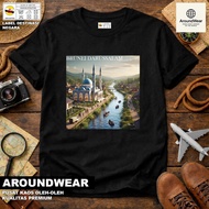 T-SHIRT BY BRUNEI 7 WEAR ASAL BRUNEI COUNTRYTAG PREMIUM SOUVENIR MATERIAL GIFT