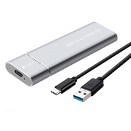 Kebidumei M.2 NVME SSD Enclosure External M2 NVMe Case M2 USB 3.1 Type C 10Gbps Adapter M Key HD Sto