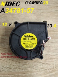 NIDEC GAMMA28 Projector Parts Blower Fan A34781-57 Cooling Fan Kipas Untuk Projector 40 x 30 x 15 Re