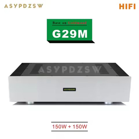 HIFI G29M MOSFET J162/K1058 Class AB Power amplifier Base on Goldmund Power amp circuit 150W+150W