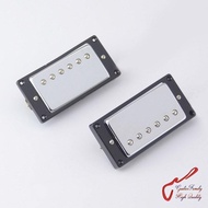 KR-(Free Shipping)1 Set  Electric Guitar Alnico Humbucker Pickup For LP  Chrome Cover  ( #0413 ) MAD