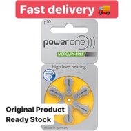 Powerone P10 hearing aid battery