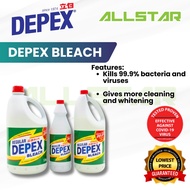 Depex Chlorine Bleach Cleaner | Laundry Floor Toilet Disinfectant