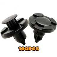 100pcs 8mm Car Rivet Bolts Car Bumper Fender Retainer Clips Car Fender